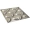 Ekena Millwork 19 5/8in. W x 19 5/8in. H Wallflower EnduraWall Decorative 3D Wall Panel Covers 2.67 Sq. Ft. WP20X20WABCR - alternate 6